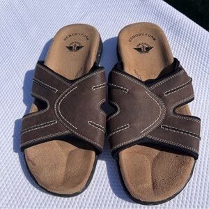 Dockers Men’s Slides 12M Brown Leather